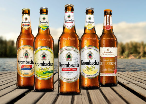 Die Krombacher Individualflasche
